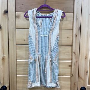 Free People Colorful Knit Top